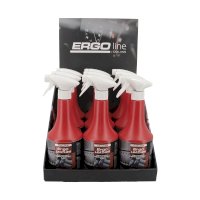 Lot de 9 nettoyants désincrustant cuir ERGO LEATHER avec présentoir